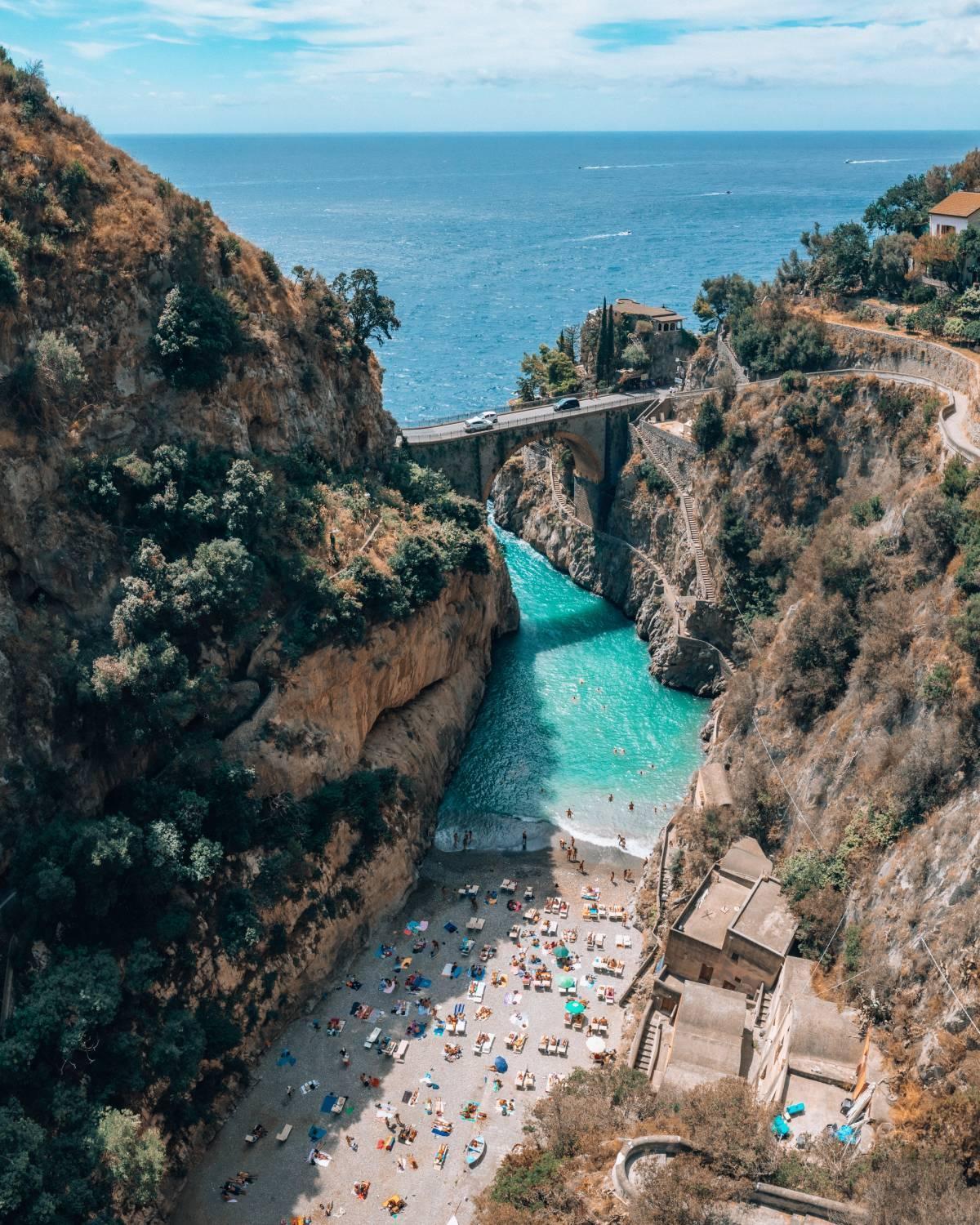 B&B Canto Delle Sirene Furore Bagian luar foto